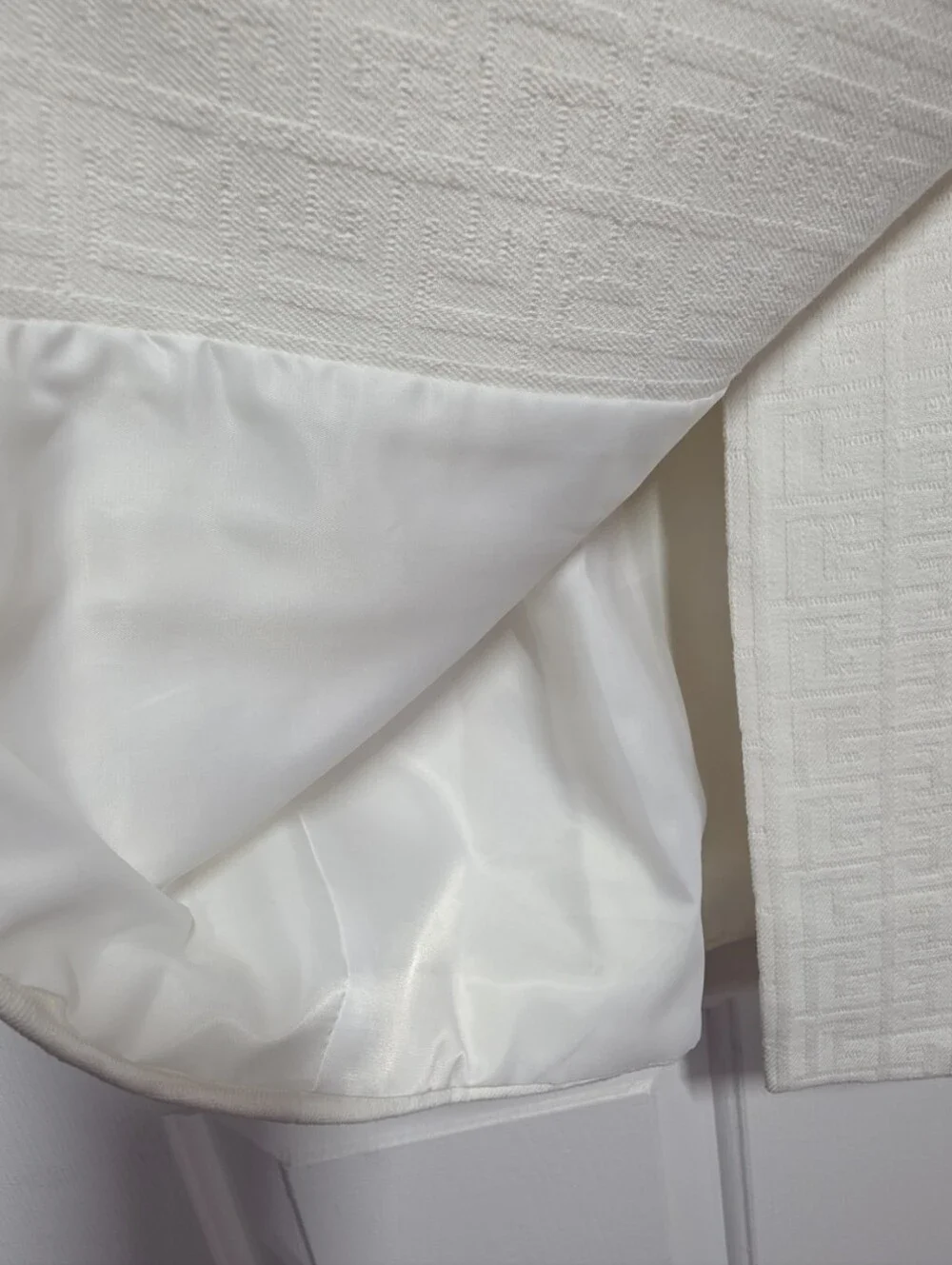 Dress Blazer Jacquard Cream Color - Picture 7 of 13